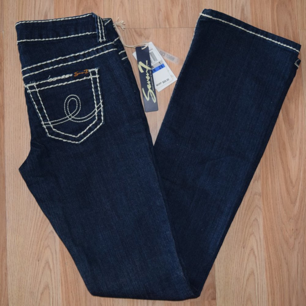 NWT Seven7 Bootcut dark wash jeans Sz. 25